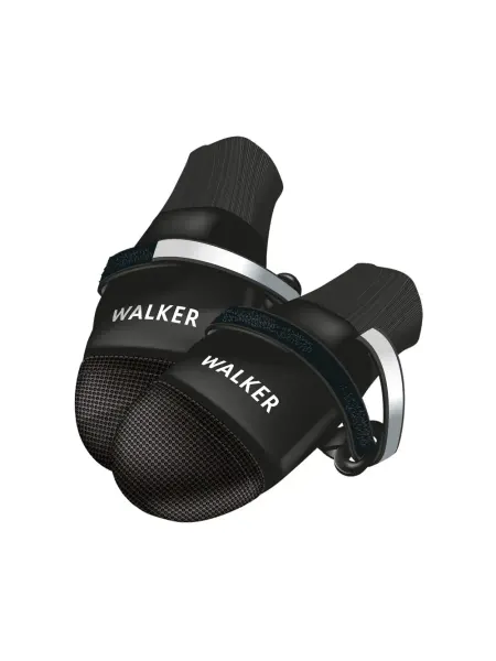 Trixie Тапок для собак Walker, 2шт, размер XXL, 10,5х21см, чёрный