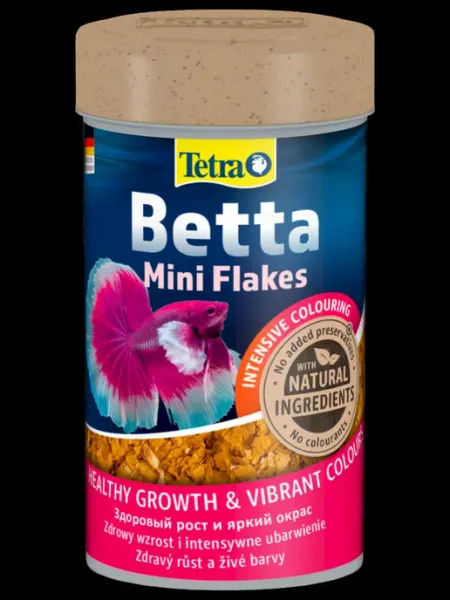 TETRA Корм-хлопья для петуков и лабиринтовых Betta 100ml