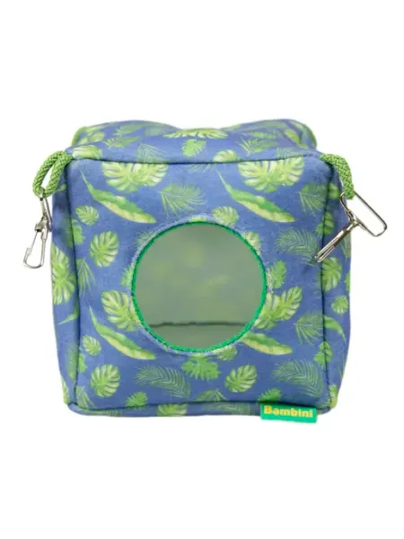 Bambini Pets Домик-гамак подвесной для грызунов и хорьков 16*16*16см
