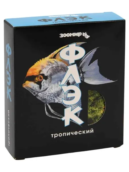Корм для рыб Зоомир Флэк тропический, 20г