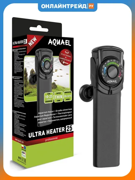 AQUAEL Нагреватель для аквариума ULTRA HEATER 25W