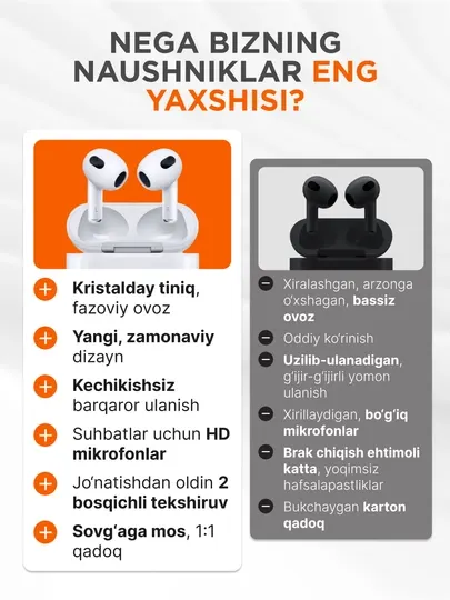 Наушники беспроводные Pods 3 Premium, для iPhone и Android, сенсорные