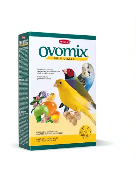 PADOVAN OVOMIX GOLD giallo 300 g Комплексный корм для разведения жел…