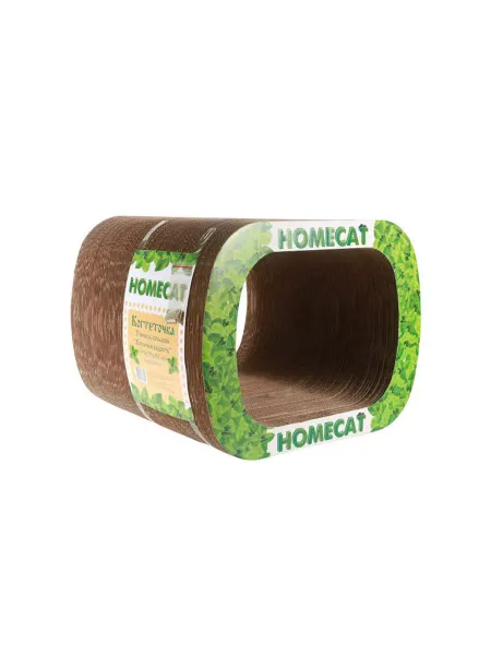 Homecat Когтеточка тоннель большой из гофрокартона, 39х29,5х35 см