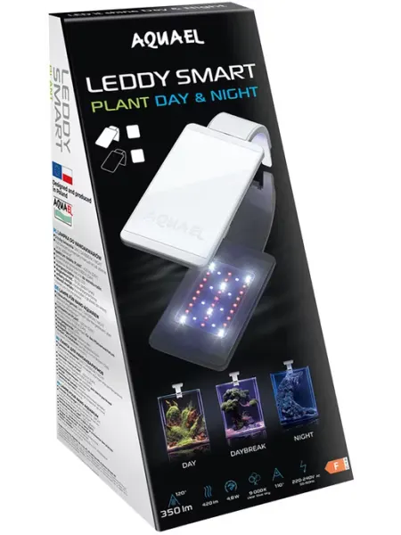 AQUAEL Светильник для аквариума Leddy Smart Plant черный 4,8 Вт