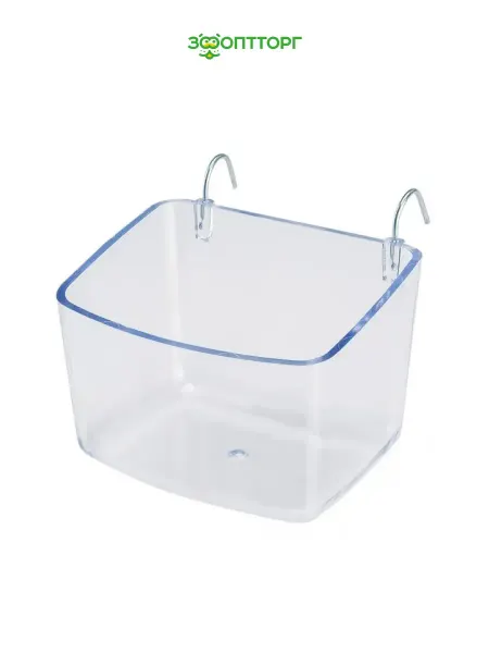 Ferplast Кормушка внутренняя на крючках для птиц 9,5 x 7,6 x 6,7 см