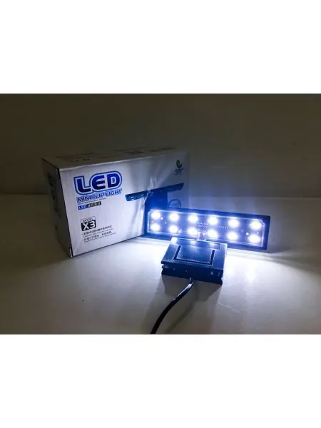 Aleas Светильник для аквариума светодиодный X3 LEDx12, 5w, черный