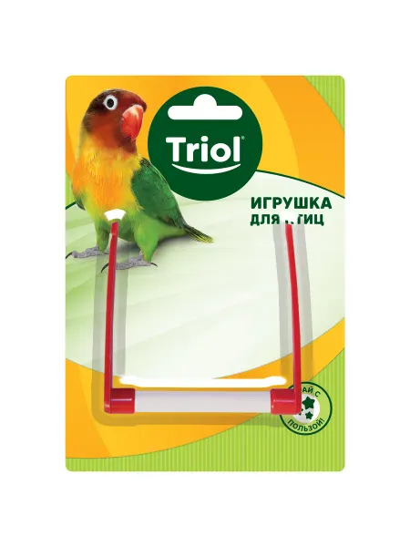 Triol Игрушка для птиц Качели пластиковые, 98*94мм