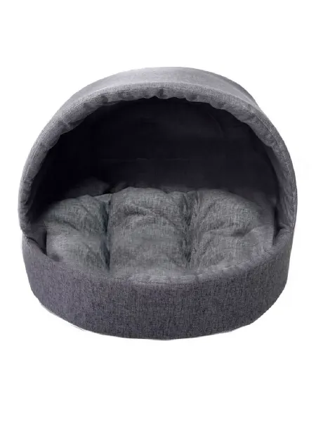 HomePet Домик для домашних животных Melange №1, коричнево-розовый