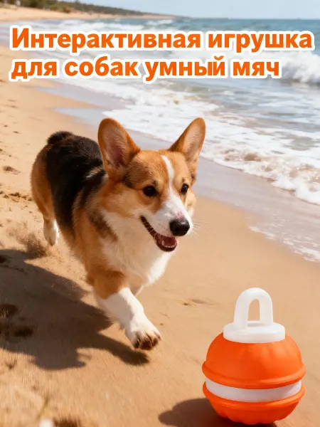 Jossi Pets Интерактивная игрушка мячик для собак
