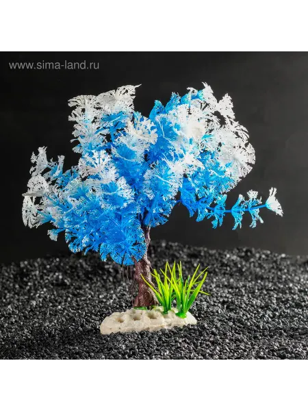 МЯГКИЕ ЛАПКИ Растение искусс. аквариумное
