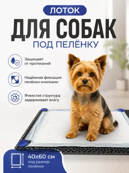 Антицарапки Лоток для собак под пеленку