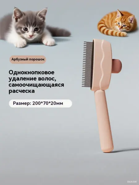 Вычесыватель для кошек от шерсти и колтунов