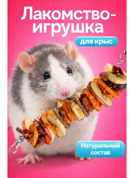 Игрушка лакомство для крыс и грызунов
