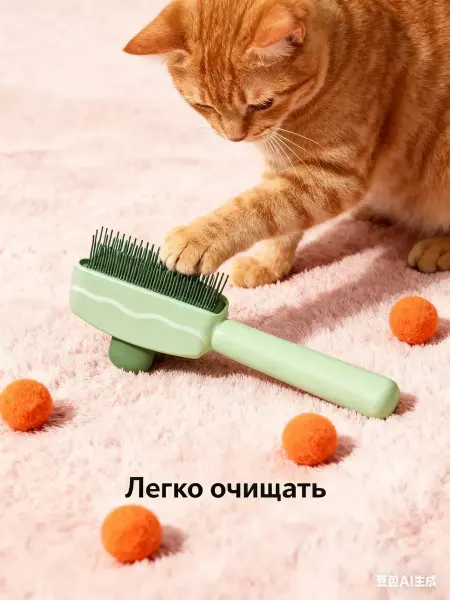 Расческа для собак длинношерстных крупных пород