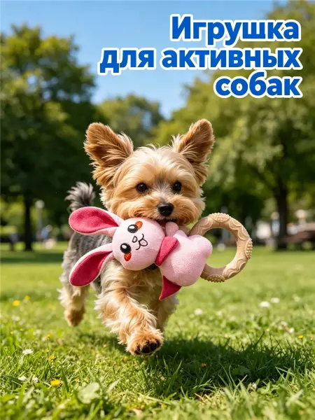 Игрушка для животных успокаивающий Кролик