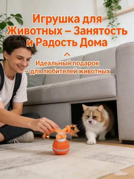 Интерактивная игрушка мячики для кошек и собак