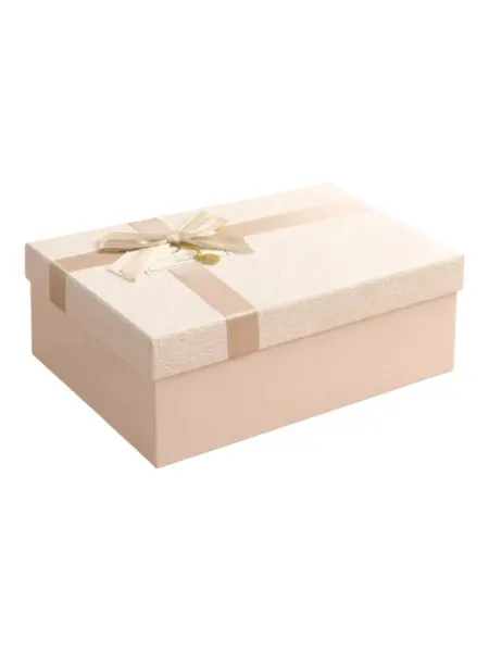 Подарочная Коробка – Жёсткая Gift Box с Крышкой и Лентой (3 размера)