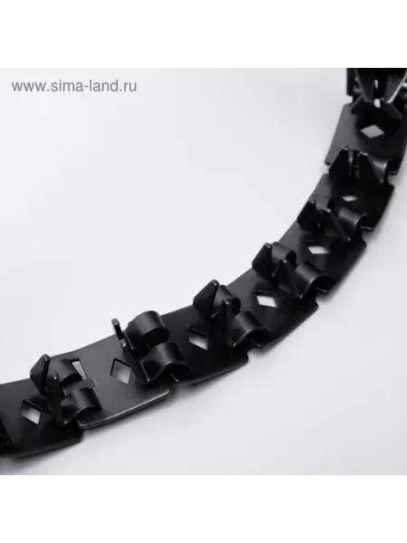 Комфортный металлический ошейник для собак