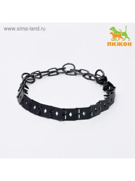 Элегантный металлический ошейник для собак