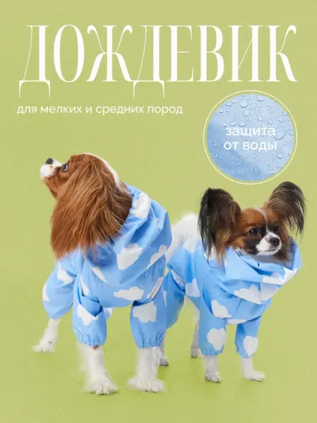 WOOF WOOF Дождевик для собак