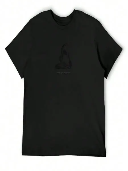 Нет бренда футболка Abstract Yoga Elegance T-Shirt Topping Graphics Bag