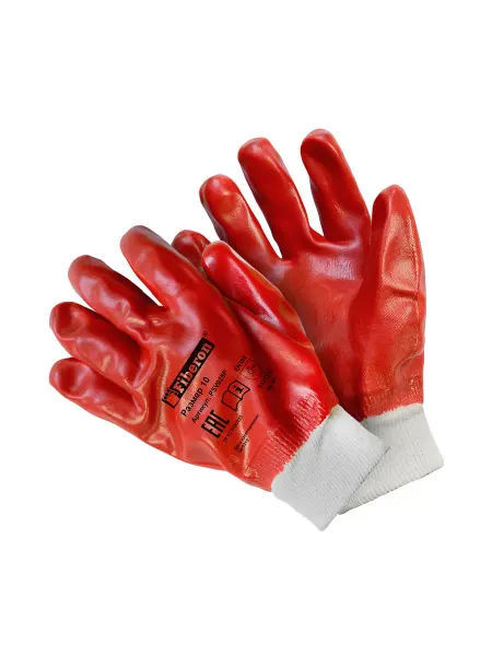 FIBERON Перчатки ПВХ покрытие, полный облив XL