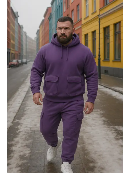 KIDONLY Спортивный костюм теплый зимний оверсайз