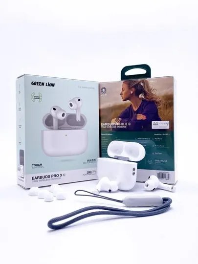 Green Lion Earbuds Pro 3 – Беспроводные наушники