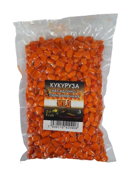 Кукуруза "Мед" насадочно-прикормочная в вакууме 500гр