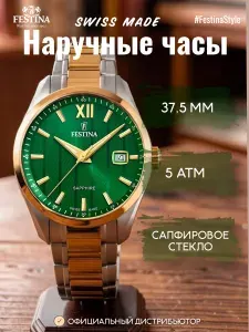 Мужские наручные часы Festina SWISS MADE F20027/3