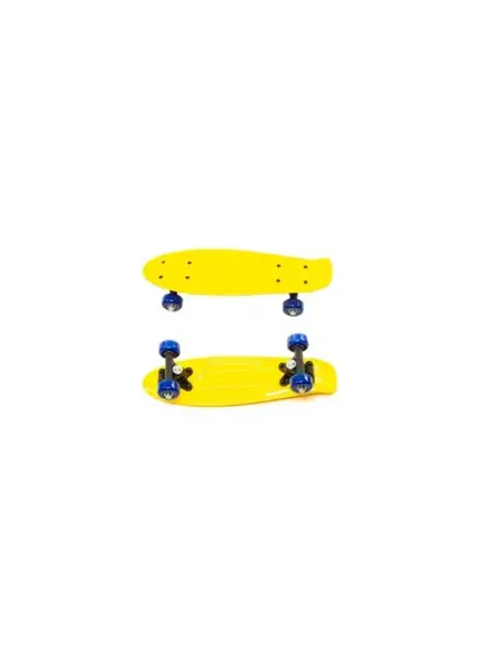 Krostek Скейтборд 22" пластик PC22 #6 YELOW