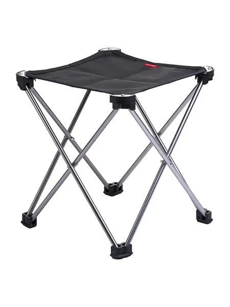 Naturehike Стул Outdoor Aluminum Alloy Folding Stool Black