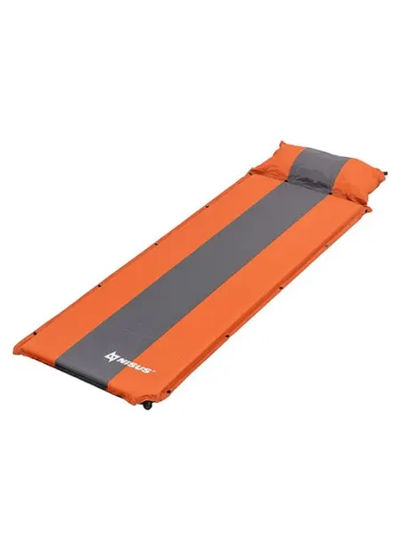 Nisus Коврик самонадувающийся с подушкой 30-170x65x5