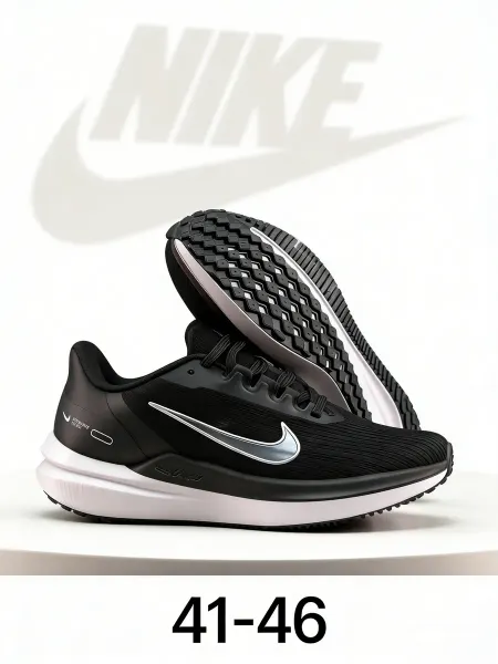 Nike Кроссовки Найк Zoom Winflo 9 тренд беговые кеды обувь