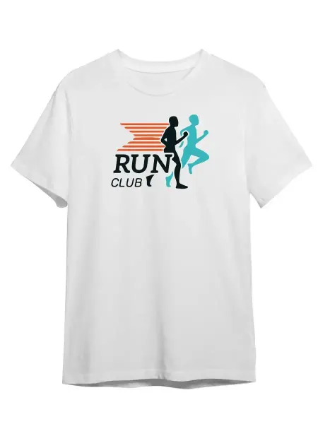 Каждому Своё Sport Футболка Бег RUN Club Спортивная Одежда Для Бега Фитнес