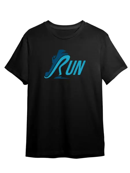 Каждому Своё Sport Футболка Беги RUN Спортивная Одежда Кроссовки Активный Стиль