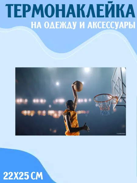 LipSticker Термонаклейка Баскетбол