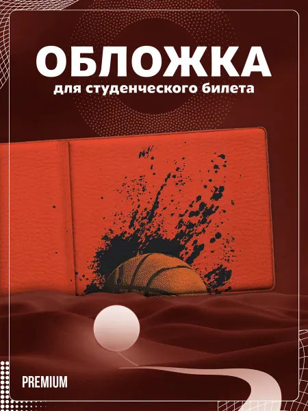 Store ST Обложка на студенческий "Баскетбол"
