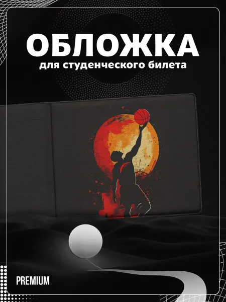 Store ST Обложка на студенческий "Баскетбол"