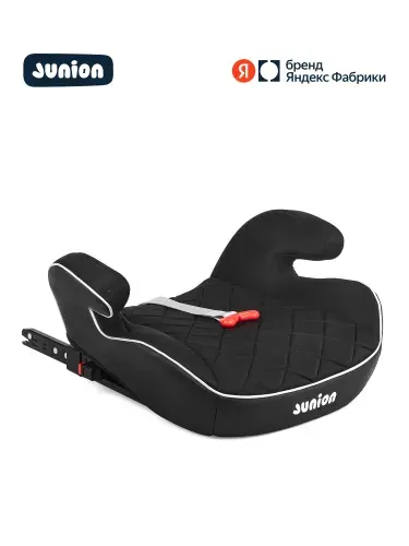 Бустер JUNION Vardi группа 3 (22-36 кг), Isofix, серый, Яндекс Фабрика
