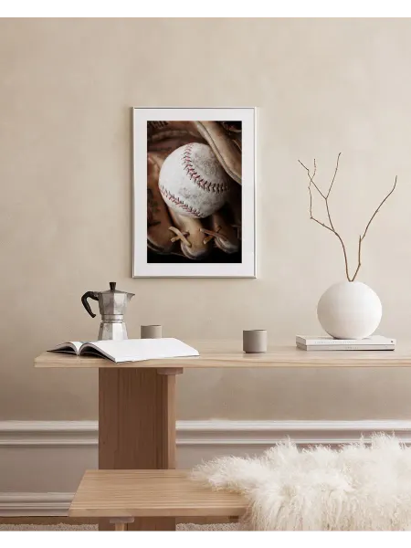 Onlly.art Постер 40x50 Бейсбол в перчатках