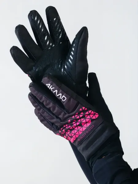 4KAAD Перчатки спортивные Thermo Windproof лыжные и для бега
