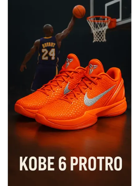 Nike Кроссовки баскетбольные Kobe 6 Protro “Total Orange”