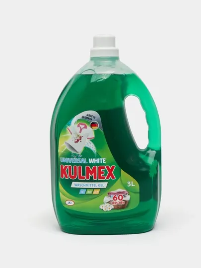 Гель для стирки KULMEX для белого и цветного, 3 литра, Германия