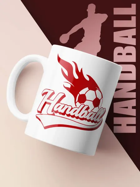 Favorit Club Кружка Гандбол Handball Спорт Мяч Игрок Подарок
