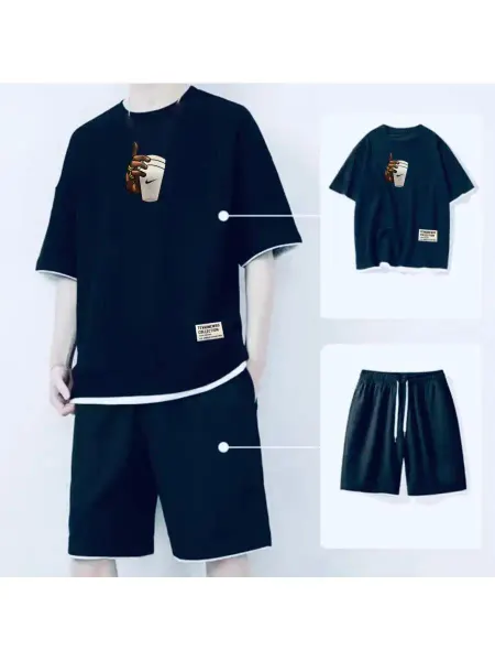Vika kids Костюм детский с шортами спортивный