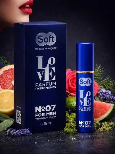 SOFT LOVE — французские духи с феромонами для мужчин (15 мл, 3 варианта)