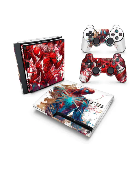 Spider man Наклейка для игровой приставки Sony PlayStation 3 SLIM
