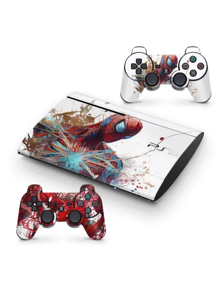Spider man Наклейка для игровой приставки Sony PlayStation 3 SUPERSLIM